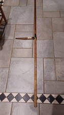 Vintage Horse Measuring Stick Wooden with Brass Fittings 