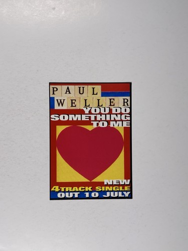 Paul weller postcard you - paul,