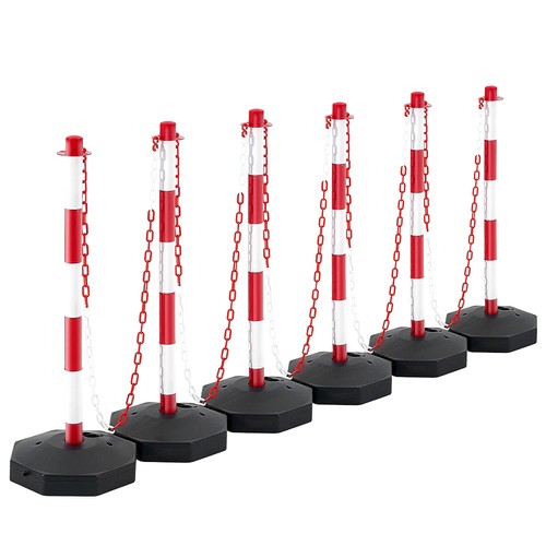 4pcs 6pcs plastic - 6pcs, warning