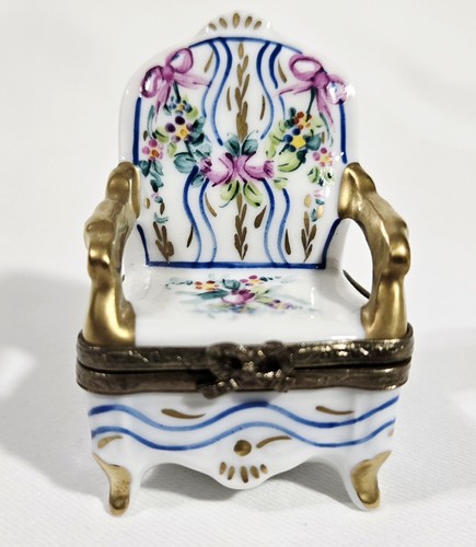 Mint vtg limoges trinket box - mint,