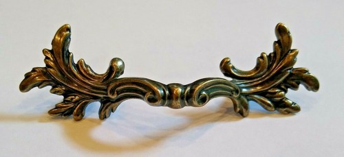 Antique brass leafy - antique,