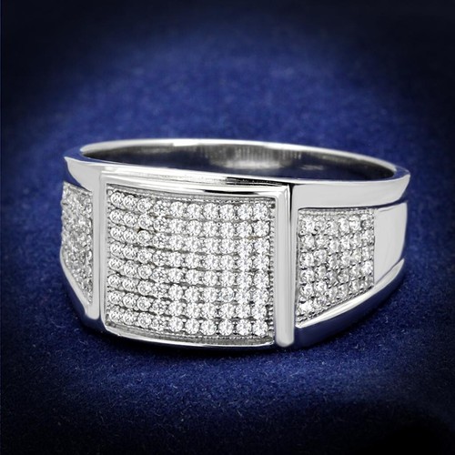 Mens silver signet - , pinky