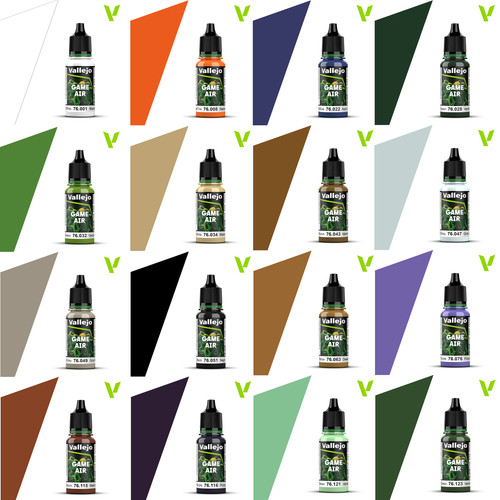 Vallejo game air color - vallejo, paints