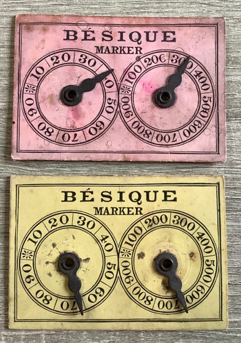 Vintage bezique marker spin - vintage,