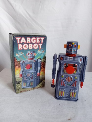 Masudaya target robot with box - target,