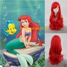 Little Mermaid Ariel Wig Wavy