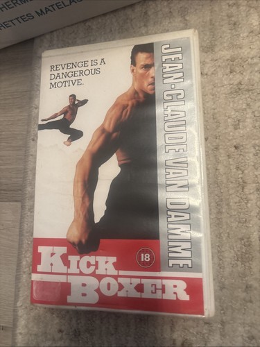 Kickboxer vhs big - vhs,