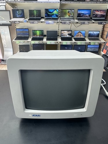 Atari sm124 monochrome - atari,