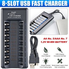 Charger 8 Slot Fast Charging