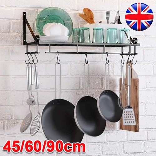 Kitchen hanging pot pan rack - pot,