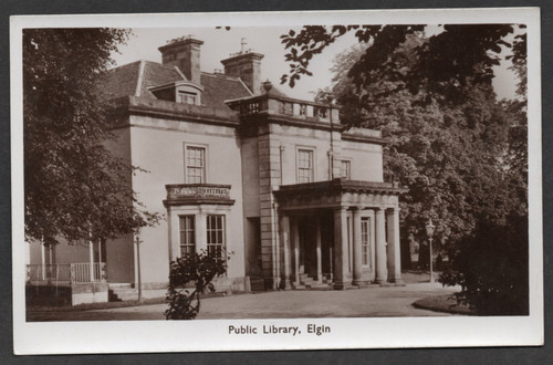 Postcard elgin moray scotland - elgin,