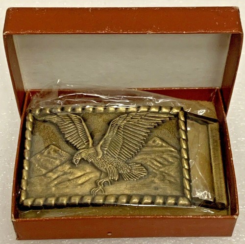 New brass belt buckle soaring - new!,