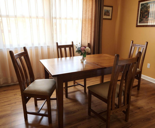 Old charm oak - extending, dining