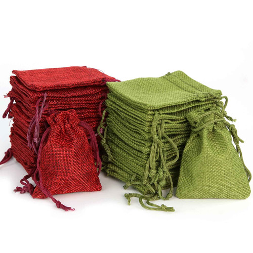 50pcs christmas hessian - 50pcs,