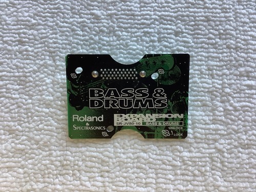 Roland jv80 bass - roland, drums