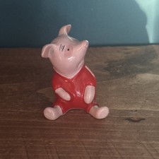 Mint Cond Walt Disney Beswick Piglet Winnie The Pooh Figure-  Gold Stamp