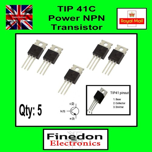 Qty tip41c npn - 5,