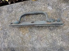 HANDLE FOR EDWARDIAN CANVAS BOAT SCREEN     VERDIGRIS WEATHERED EXTERIOR  