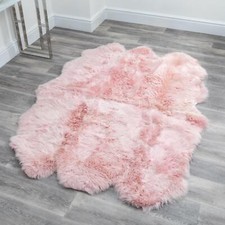 Sextuple Blush Pink Sheepskin