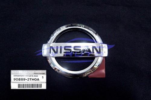 Genuine chrome emblem rear - genuine,