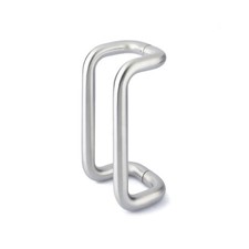 Pull Bar Handles Offset Cranked 'D' Stainless Steel 300mm x 32mm PAIR
