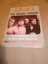 Dreamwatch(dwb) magazine Issue 86 Feb 1991,Ian Stuart Black,Blakes 7.