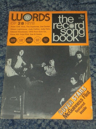 Words record song - song, book