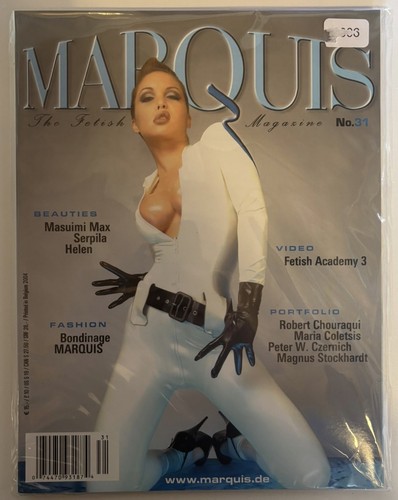 Marquis fetish magazine 31 - marquis, no.31