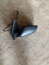 Volkswagen Polo 2009-2017 Passenger Door Wing MIRROR Black 6 Pin Electric N/S