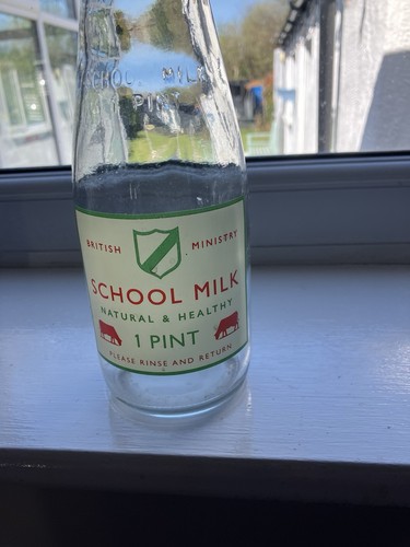 Replica school milk bottle - replica,