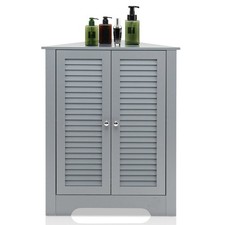 COSTWAY Corner Storage Cabinet