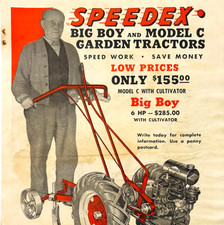 1949 Speedex Garden Tractor