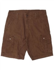 LEVI'S Mens Cargo Shorts W34 Large Brown Cotton BM14