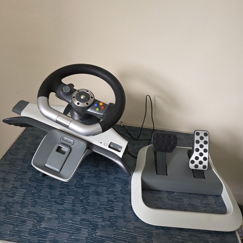 Xbox 360 wireless racing wheel - xbox,