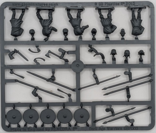 Dark age warriors sprue 28mm - age,