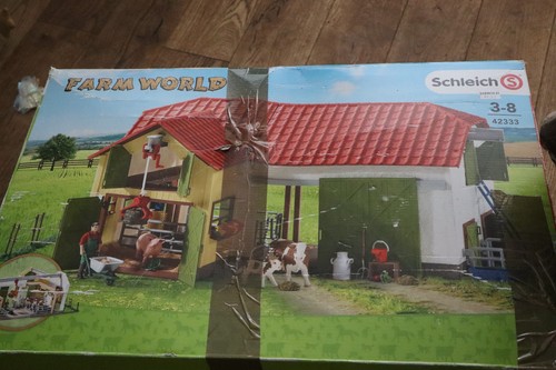 Schleich 42333 farm world - world, barn