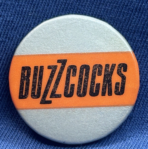 Vintage buzzcocks pin - buzzcocks,