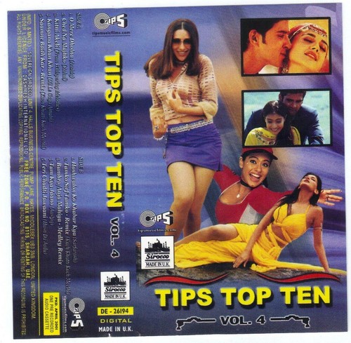 Tips top ten vol bollywood - vol, 4