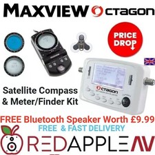 Camping Caravan Satellite Meter Finder & Satellite Compass Kit FREE Post & Gift