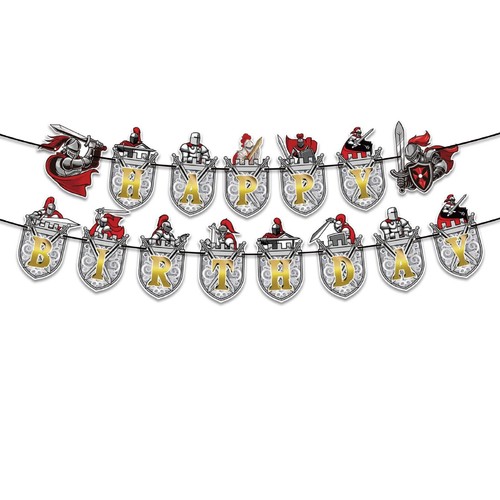 Knight banner medieval - knight,