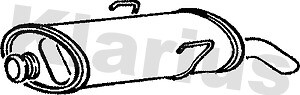 Klarius box with - , pipe