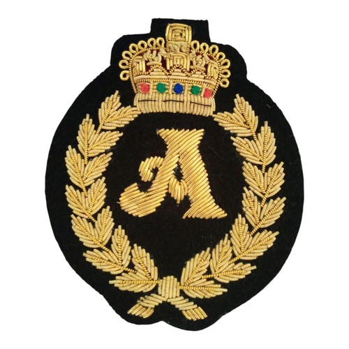 Gold embroidered bullion wire - gold,