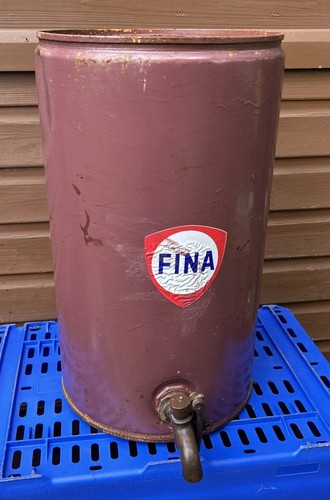Vintage fina oil - oil, petrol