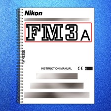 NIKON FM3A Camera Instruction