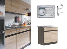 Kitchen sink base unit all - sink, in