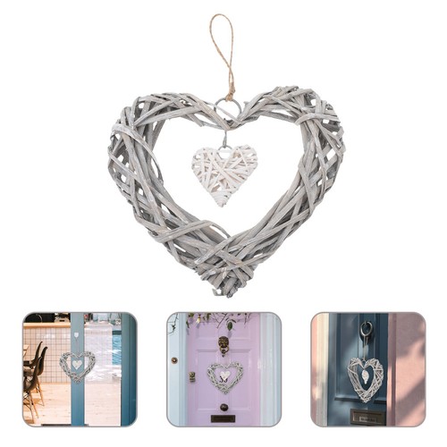 2pcs double heart - double,