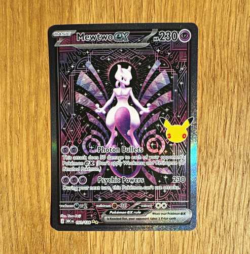 Mewtwo 151 128 30th - ex, 151/128