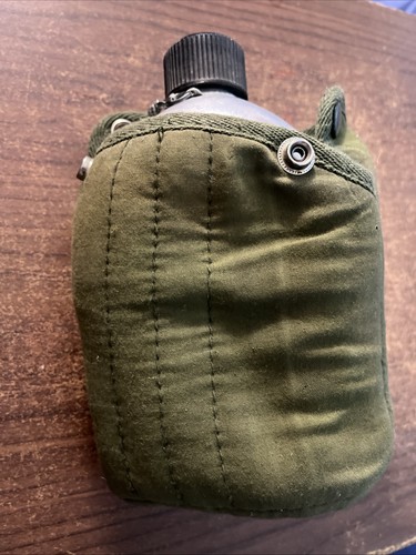 Military army flask - flask, aluminum
