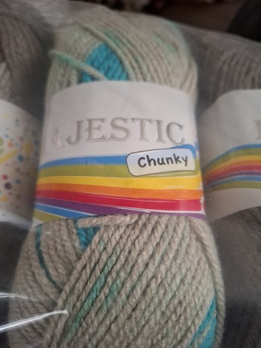 Mixed knitting wool - mixed,