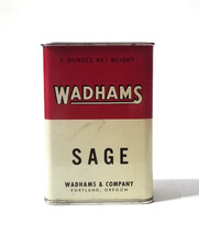 Vintage Wadhams Sage Tin